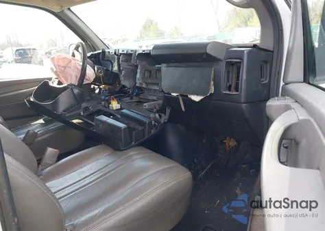 2014 GMC Savana 2500 Work Van z USA, uszkodzony, nr VIN 1GTW7GCA4E1162248